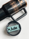 Tumbler name tag