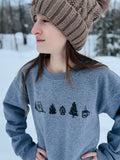 Upper Michigan camping sweatshirt
