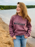 Upper hand sweatshirt (Maroon)