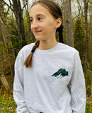 Meet me at the lake! crewneck sweatshirt